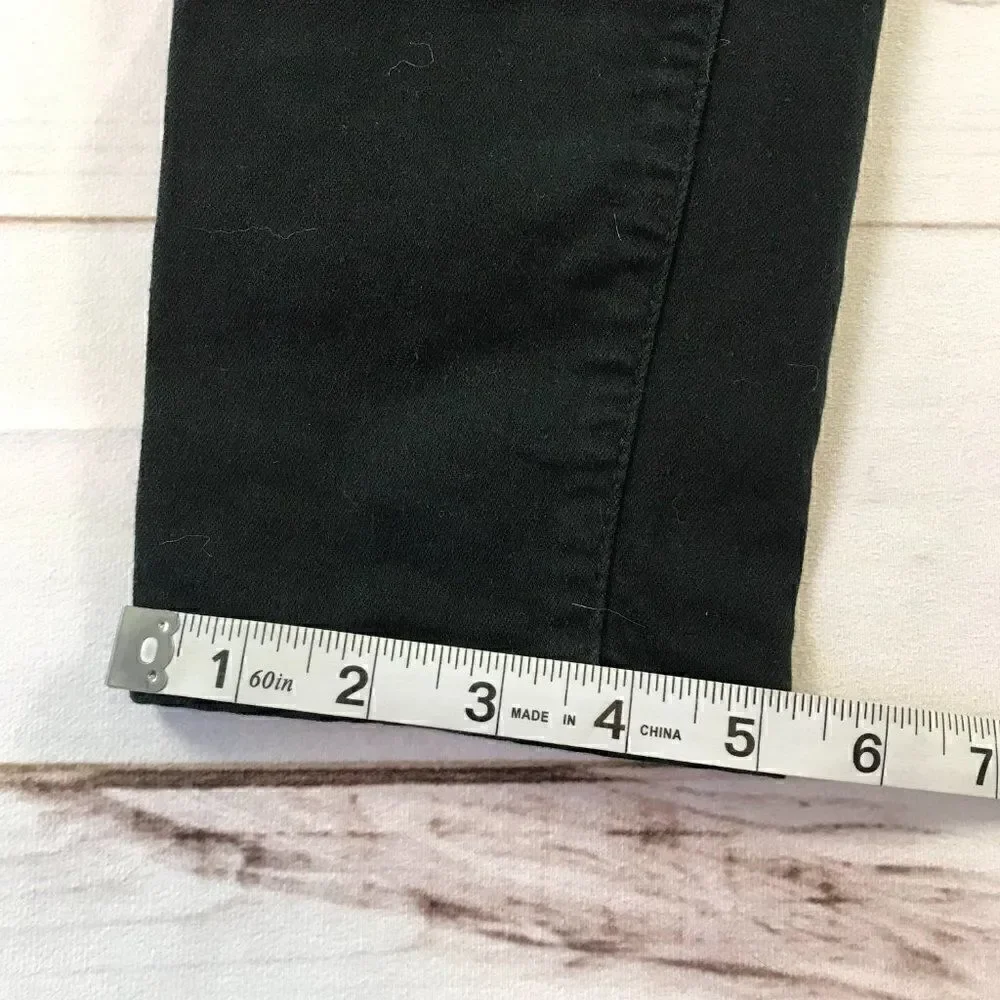 Isabel Maternity Over Belly Panel Black Jeans Size 10